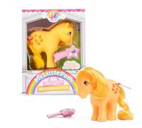 My Little Pony | Butterscotch Classic Pony | Retro Horse Gifts for Girls and Boys, Collectable Vintage Horse Toys for Kids, Unicorn Toys for Boys and Girls Ages 4+ | Basic Fun 35323