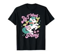 My Little Pony Christmas All I Want is A Pony Vintage Poster T-Shirt