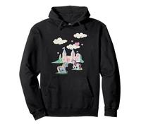 My Little Pony Classic Sunbeam Moondancer Castle Hearts Pullover Hoodie