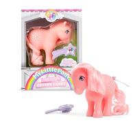 My Little Pony | Cotton Candy Classic Pony | Retro Horse Gifts for Girls and Boys, Collectable Vintage Horse Toys for Kids, Unicorn Toys for Boys and Girls Ages 4+ | Basic Fun 35324