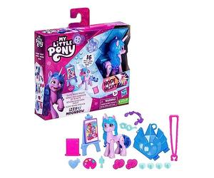 My Little Pony Discover Your Pony Sparkle Beauty Spot Magic Izzy Moonbow, 7.5 cm Large Hoof to Heart Pony, from 5