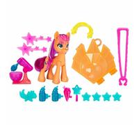 My Little Pony Discover Your Pony Sparkle Beauty Spot Magic Sunny Starscout, 7.5 cm Large Hoof to Heart Pony, from 5, F5250, Multi