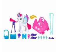 My Little Pony Discover Your Pony Sparkle Beauty Spot Magic Zipp Storm, 7.5 cm Large Hoof to Heart Pony, from 5