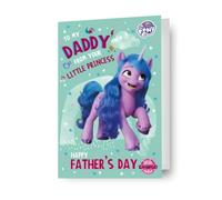 My Little Pony Father's Day Card 'Daddy From Daughter' Happy Fathers Day From your Little Princess