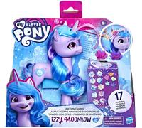 My Little Pony: A New Generation Magic Unicorn Styles Izzy Moonbow Exclusive Toy - Pony Figure, 17 Hair Accessories