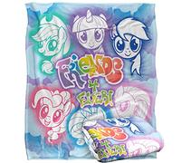 My Little Pony Friends 4 Ever Silky Touch Super Soft Throw Blanket 152 X 127 cm