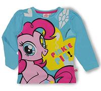 My Little Pony Girls Long Sleeve T-Shirt (UK, Age, 4 Years, 5 Years, Regular, Pinkie Blue)