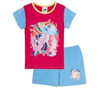 My Little Pony Girls Short Pyjamas Best Friends Pink/Blue 9-10 Years