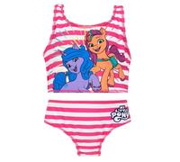 My Little Pony Girls Swimming Costume 2 Piece | Girls Tankini | Swim Separates | Pink 7-8 Years