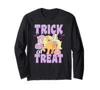 My Little Pony Halloween Trick Or Treat Apple Jack Portrait Long Sleeve T-Shirt