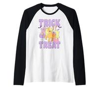 My Little Pony Halloween Trick Or Treat Apple Jack Portrait Raglan Baseball Tee