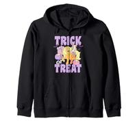 My Little Pony Halloween Trick Or treat Apple Jack Portrait Zip Hoodie
