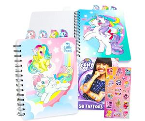 My Little Pony Journal Set - MLP Notebook Bundle with Tab Journal Plus Stickers, and More | My Little Pony School Supplies Gifts