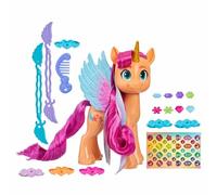 My Little Pony: Make Your Mark Toy Ribbon Hairstyles Sunny Starscout - 15-cm Pony for Children and Hair Styling Accessories, Multicolor (F3873)