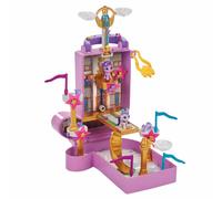 My Little Pony Mini World Magic Compact Creation Zephyr Heights Toy, Buildable Playset with Princess Pipp Petals Pony for Kids Ages 5 and Up