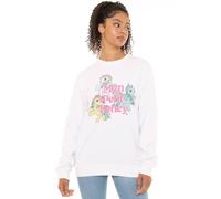 My Little Pony Women's Mon Petit Pony Crew Sweatshirt White | Size: XL My Little Pony White XL