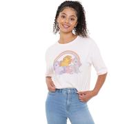 My Little Pony Mon Petite Pony Rainbow Oversized Womens T-Shirt Off White My Little Pony Off White M