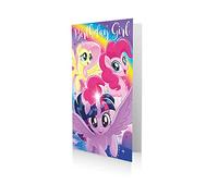 My Little Pony MP037 Movie Girl Birthday Card Multi Colour