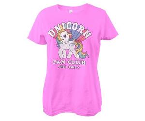 My Little Pony Officially Licensed Unicorn Fan Club Women T-Shirt (Pink), Medium