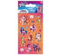 My Little Pony Party Bag Stickers (6 Sheets) | Official Licensed Product | Girls | Age 3+ | Perfect as Party Bag or Stocking Fillers | Pink, Orange | Ponies, Horses | Kids Party, Pass the Parcel Prize
