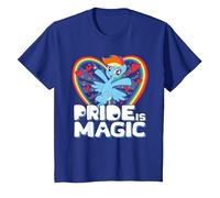 My Little Pony Pride Magic with Rainbow Dash T-Shirt, Youth, Royal Blue, Medium