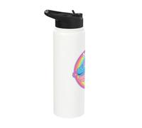 My Little Pony Rainbow Circle Stainless Steel Insulated Water Bottle