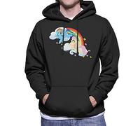 My Little Pony Rainbow Cloud Fluttershy Men's Hooded Sweatshirt