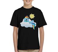 My Little Pony Rainbow Dash Fluffy Cloud Kid's T-Shirt