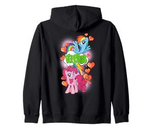 My Little Pony Rainbow Dash Pinkie Pie Fearless Zip Hoodie
