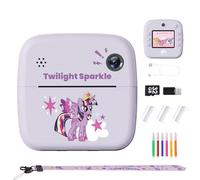 My Little Pony Rainbow Series Children Print Camera, Twilight Sparkle | Toddler Camera Toy, Kids Camera Instant Print, MLP Gifts, Age 6-12