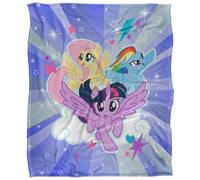 My Little Pony Silky Starry Sky Supersoft Blanket Multicoloured (One Size)