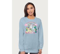 My Little Pony Skydancer Starshine And Sunlight Rainbow Sweatshirt In Light Blue Light Blue M