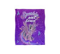 My Little Pony Sparkle Silky Touch Super Soft Throw Blanket 152 X 127 Cm In White White One Size