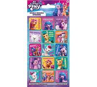 My Little Pony Sparkly Caption Stickers | Official Licensed Product | Reusable on Non-Porous Surfaces | Girls | Age 3+ | Perfect for Birthday Gifts, Party Bags, Arts & Crafts, Decoration, Scrapbooking