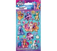 My Little Pony Sparkly Foil Sticker Pack | Official Licensed Product | Reusable on Non-Porous Surfaces | Great for Girls Age 3+ | Perfect for Gifts and Presents, Scrapbooking, Decoration and Rewards