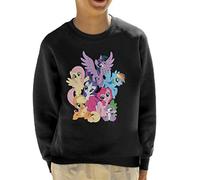 My Little Pony Squad Together Kid's Sweatshirt Black