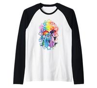 My Little Pony Stellar Friends Rainbow Dash Twilight Raglan Baseball Tee