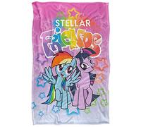 My Little Pony Stellar Friends Super Soft Snuggle Blanket with Silky Touch - 91 x 147 cm