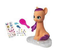 My Little Pony Sunny Starscout Style And Groom | My Little Pony A New Generation Toys Styling Head Doll for Kids Includes 30+ Accessories - Hair Clips, Hair Beads, Stickers, Hair Comb & More Ages 3+