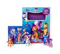 My Little Pony Tattle Tales - Activity Books for kids, 12-page storybook, 4 figurines