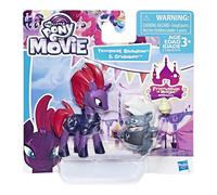 My Little Pony The Movie: Tempest Shadow & Grubber Action Figures with Removable Armour and Cupcake Accessory (2.75 in)