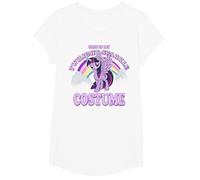 My Little Pony This is My Twilight Sparkle Halloween Costume T-Shirt, Girls, White, Small