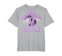 My Little Pony This is My Twilight Sparkle Halloween Costume T-Shirt, Men's Big and Tall, Heather Grey, 6X Tall