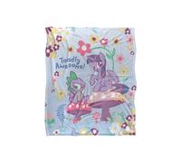 My Little Pony Toadly Awesome Silky Touch Super Soft Throw Blanket 152 X 127 cm in White My Little Pony White 152 X 127 cm