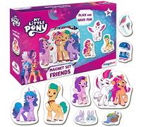 My Little Pony Toy magdum Friends - 21 Large Magnets Children for Magnetic Board - Fridge Magnets Children - Fridge Magnets - Magnetic Toy Children - Magnetic Games for Children from 3 Years