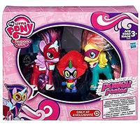 My Little Pony Toy - Power Ponies 3 Figure Pack - Twilight Sparkle Fluttershy Spike the Dragon