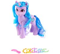 My Little Pony Toys: Make Your Mark Izzy Moonbow See Your Sparkle 8-Inch Purple Pony Toy, Unicorn Toys for 5 Year Old girls and Boys and Up, with Soun