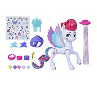 My Little Pony Toys Zipp Storm Style of The Day, 5-Inch Hair Styling Dolls with Fashions, Toys for 5 Year Old Girls and Boys