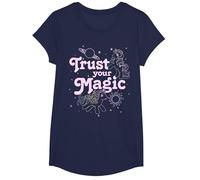 My Little Pony Trust Your Magic Celestial Ponies T-Shirt, Girls, Navy Blue, Medium