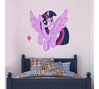 My Little Pony Wall Sticker - Twilight Sparkle Wall Decal Art Vinyl Mural Kids Gift (60cm Height x 55cm Width)